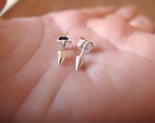 PUNK // Sterling silver spike studs