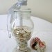 Footed Glass Apothecary Jar
