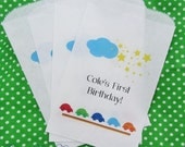 Boys Birthday Candy Bags, Boys Birthday Favors, Cars Birthday Party Favors