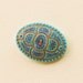 Antique Glass Button - Imitating Italian Micro Mosaic
