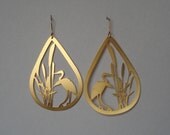 Heron Earrings