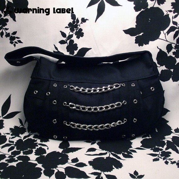 RESERVED for THEORIGINALFLYINGL Heavy Metal Gothic Clutch Bag - EXECUTIONER - Warning Label Creations