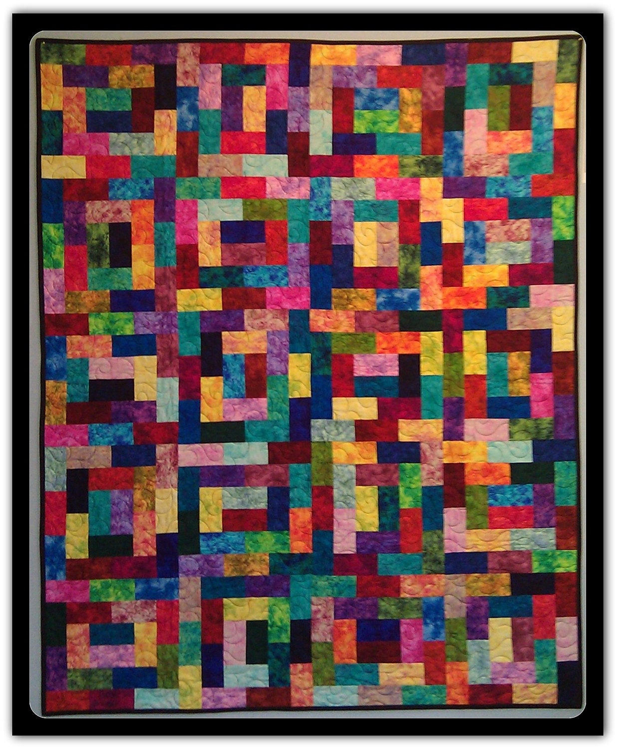 Jellybeans - Lap Quilt - Throw Pattern