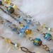 Victorian In layers of yellow and blue