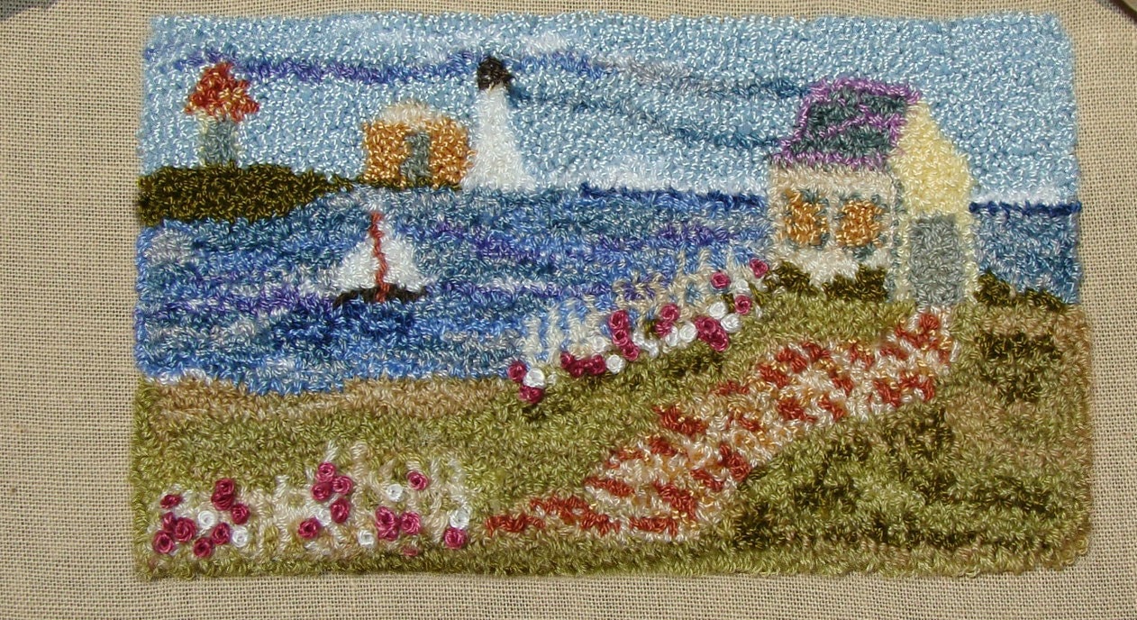 dollhouse rug miniature embroidery karthur shabby dollhouse