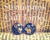Steampunk Gear Cufflinks