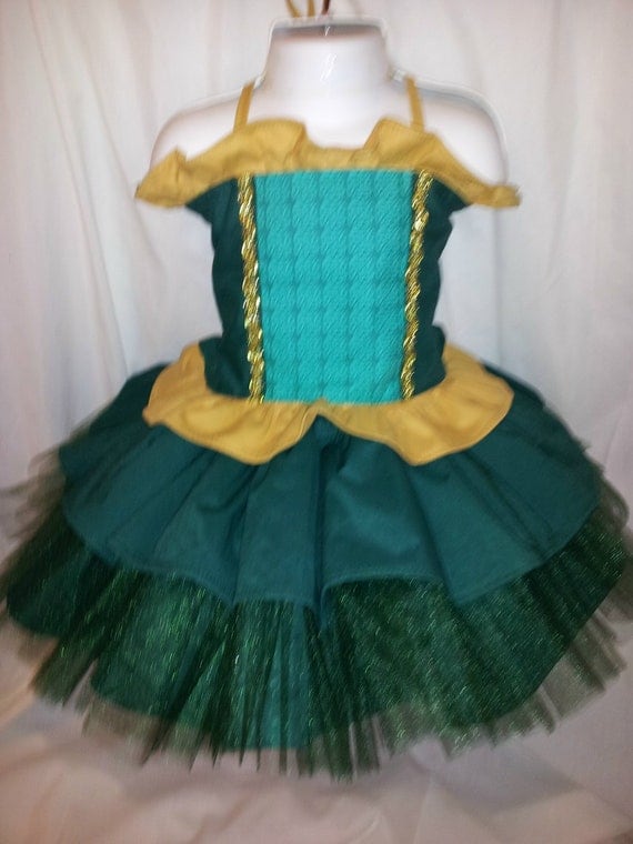 Last Chance Boutique Brave Princess Merida inspired Tulle Skirt/Corset Set Custom size 18/24m - 8