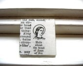 Halo, Joan of Arc Magnet, Magnet, Recycled Upcycled Eco Friendly