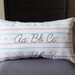 Penmanship Pillow - ABCs, Script