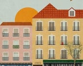 Madrid print