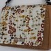 Camel Tan FLORAL MeSSENGER Book Laptop Diaper BAG