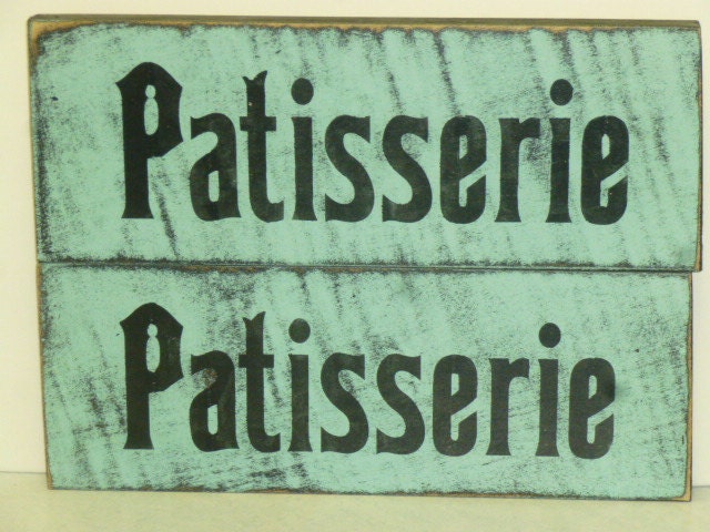 PARIS CHIC PATISSERIE sign / French Patisserie sign / Paris Apartment chic wall decor Patisserie sign / Paris bakery sign / Patisserie