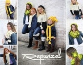 Rapunzel Hand Knitted Accessories eBook/PDF/8 Patterns