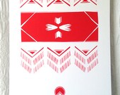 Folk Sun Print