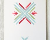 Folk Pattern 1 Screen Print