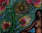 The Poppy Tree - 8x10 archival giclee print