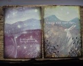 Be Still And Listen The Earth Is Singing. Six  Postcards with Envelopes