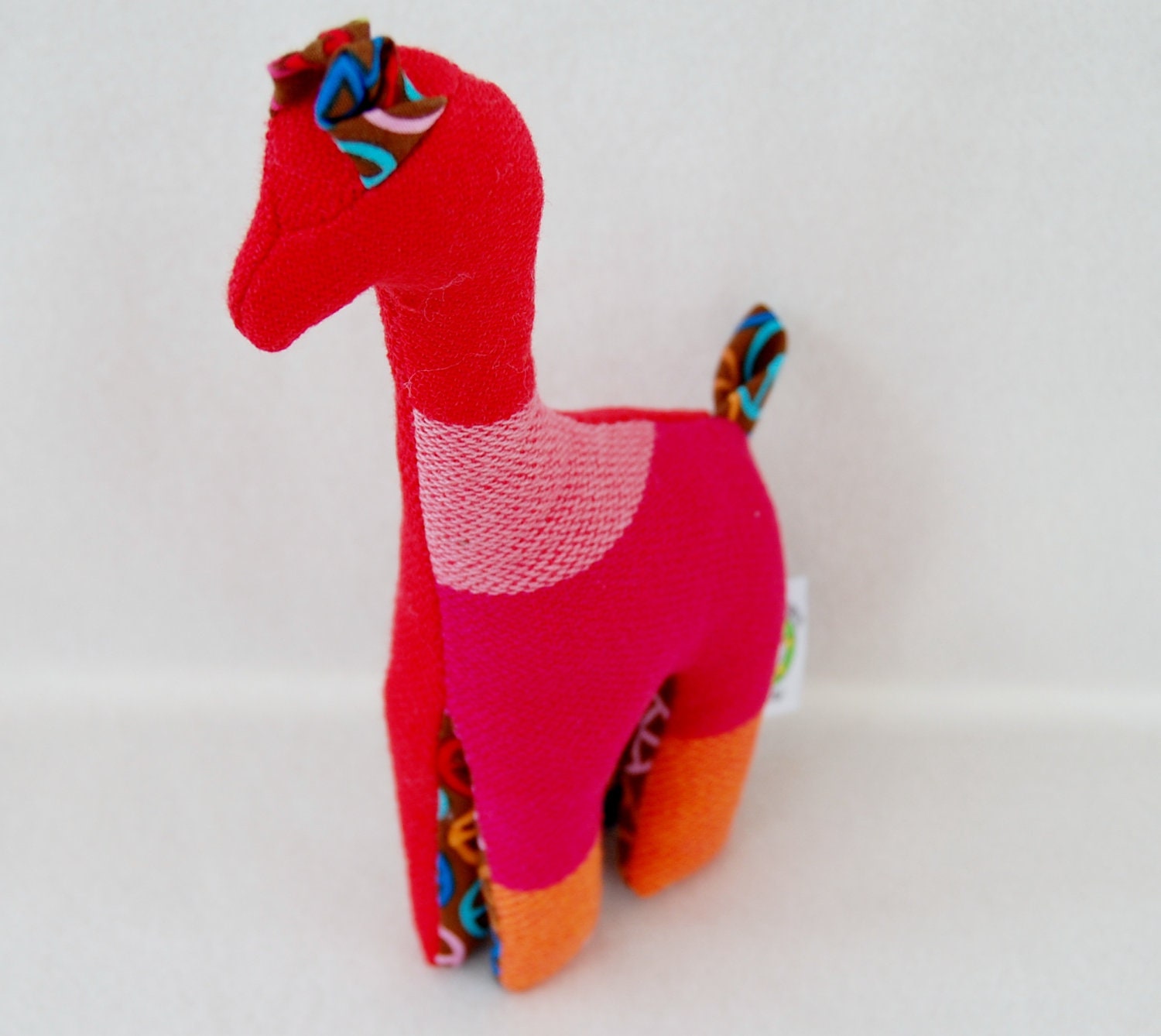 Wrap Scrap Teething Giraffe - BBSlen Papaya