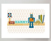 My Toy Shelf (Harry) - custom print
