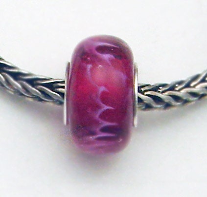 OOAKK  - Berry Ribbon - Troll Bracelet Bead (JUNE 09)