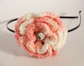 Rose Headband in Pink