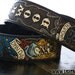 Custom Fully-Tooled Leather Guitar Strap