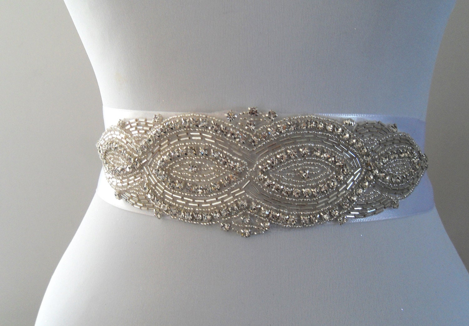 Rhinestone Bridal Sash
