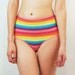 Rainbow Stripy high waist panties lingerie