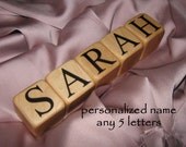 5 Custom Name Blocks Personalized Flower Girl Gift Baby Keepsake Gift Baby Girl Dedication Gift Christening Gift Will you be my FLOWER GIRL