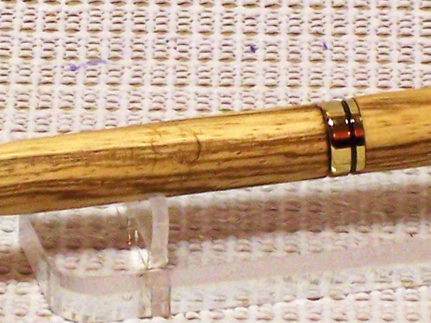 Zebrawood Striped Writing Pen - Handcrafted