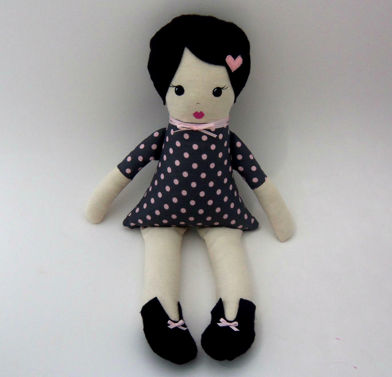 cloth doll- rag doll-  READY TO SHIP