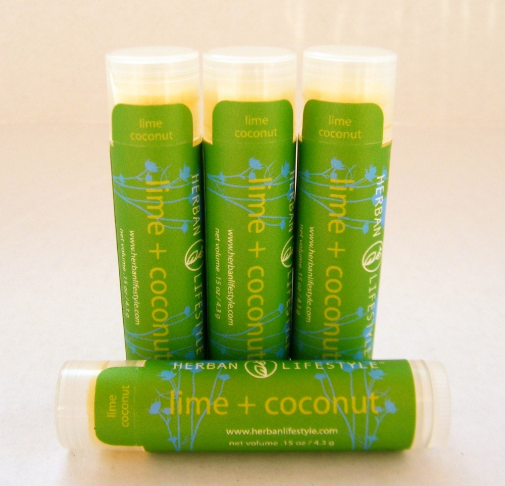 Organic Lime Coconut Lip Balm