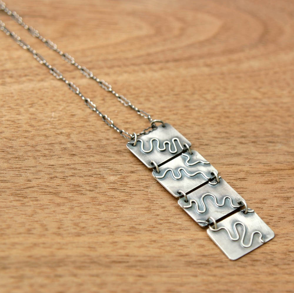 Doodle Cascade Necklace