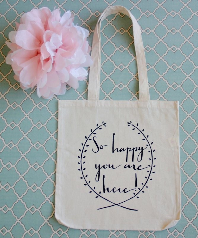 Wedding Gift Bag by Dream State on Etsy