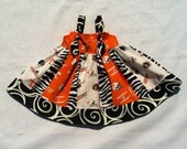 Knot Dress Stripwork University of Tennessee  by Groovy Gurlz sizes 6m, 12m, 18m, 2t