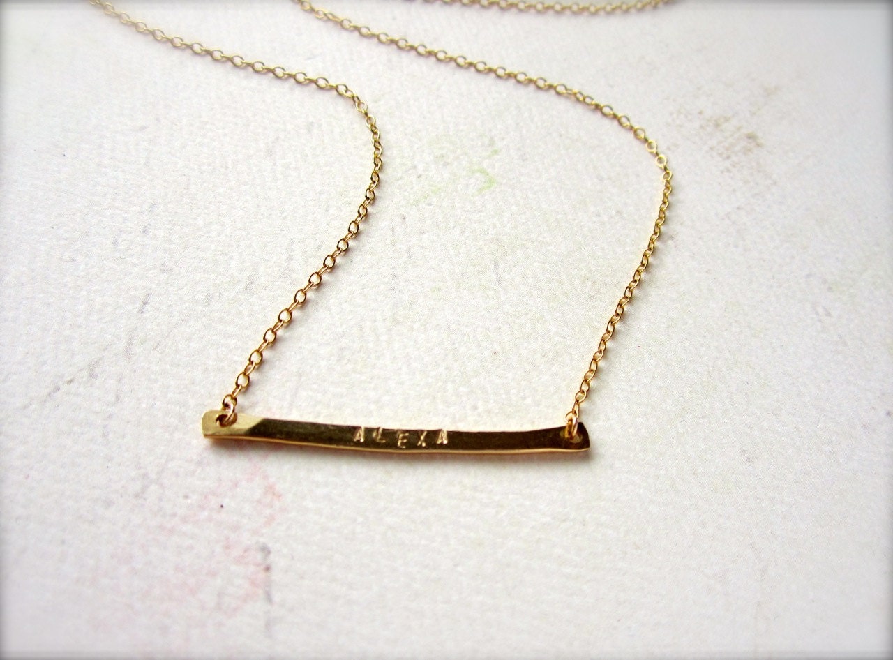 custom tiny name necklace - gold name necklace, personalized necklace, initial, nickname necklace, everyday