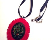 Zombie Rose dripping with gore, hand signed and numbered