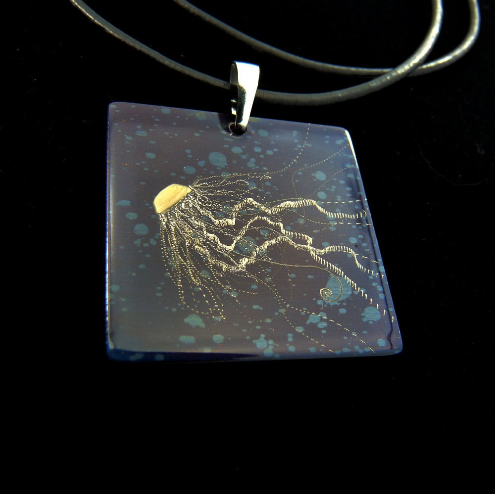 JELLYFISH PENDANT. Funky Fashion from The Rave N Iron
