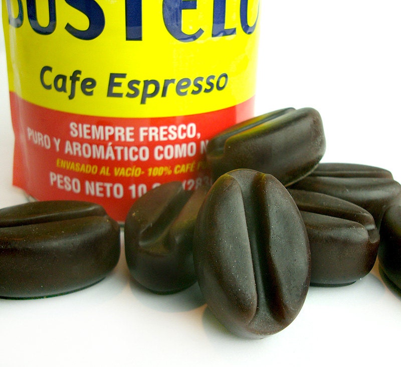 SALE 20% OFF - Coffee Bean Scrubs - 4 Pack Scrub Soaps