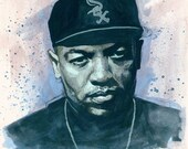 Dr. Dre - 11 x 11 Print SIGNED EDITION