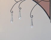 3 crystal / stained glass window corner / purple/ right