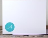 Personalized Stationery . Personalized Stationary . Personalized Note Cards . Stationery Set - Fancy Initial