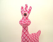 One Eyed Monster Plush, Stuffed Animal Cyclops Toy by Adopt an Alien named Shiloh