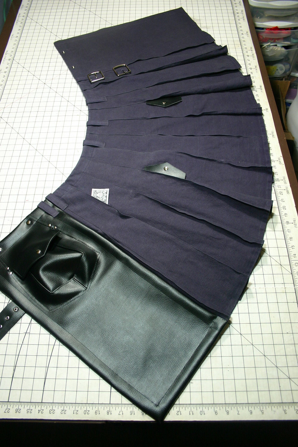 Bespoke Steampunk Workman's Sport Kilt with Sporran LARP