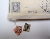 postcard zippered case