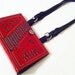 Dracula Book Purse or Book Clutch
