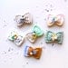 Kid Friendly - 3 NEW Colors Fuwa Bow Hair Clip