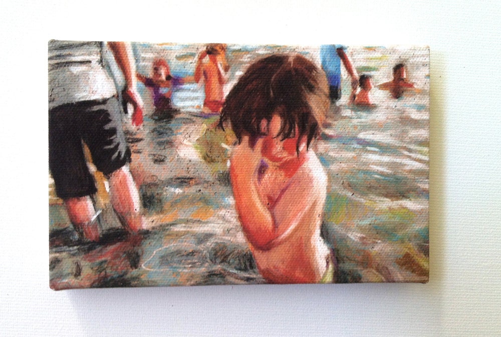 Sea / Tiny canvas print