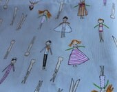 ON SALE.1 YARD Crafty Chloe by Heather Ross