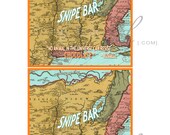 TRAVEL Printable Candy Wraps